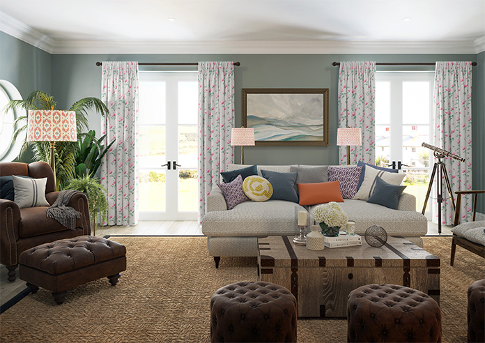 Sakura, Blush - Made to Measure Curtains - Image 13